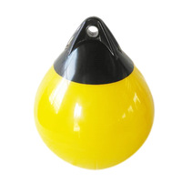 MINGLAN Bouée flottante anti-collision de type marin en PVC rouge de haute qualité pour pare-battage et amarrage de bateau Taille A25