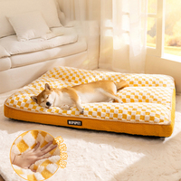 Vente en gros usine, personnalisation : Grand tapis chauffant pour chien, coussin de couchage, lit pour chien, lit pour chat, nid pour animaux de compagnie, coussin pour grand chien Golden Retriever