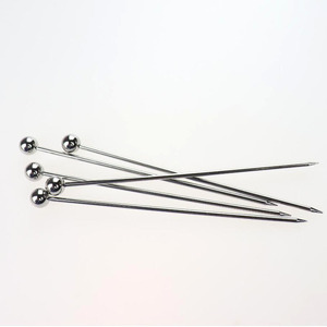 Upgrade spiedini di oliva Martini in acciaio inossidabile bastoncini di Sandwich riutilizzabili stuzzicadenti per antipasti bastoncino di frutta, Cocktail Pick per <span class=keywords><strong>Bar</strong></span> - Product Image 4