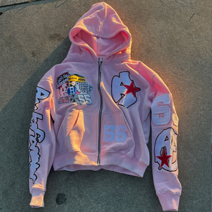 Fabricants de vêtements Sweat à capuche personnalisé Logo Patch Broderie Zip up Sweats à capuche surdimensionnés Hommes pour Streetwear - Product Image 3