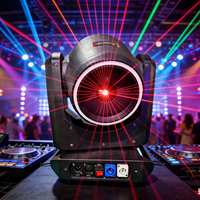 Mini Lámpara de Cabeza Móvil RGB de 10W con Activación por Sonido y Patrones Giratorios para Fiestas en Casa, KTV, Bares y Pequeños Eventos
