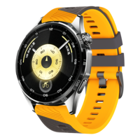 Bracelet en silicone sport bicolore de 22 mm pour Huawei, pour Samsung Galaxy Watch, pour Redmi Watch5 Active