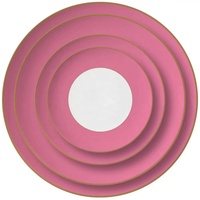 Missjoy — assiettes en céramique avec jante dorée, chargeur, vaisselle, couleurs mates