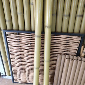 Bâton de bambou synthétique japonais et cannes de piquet de bambou en plastique pour arbustes Support de <span class=keywords><strong>plante</strong></span> durable et élégant - Product Image 1