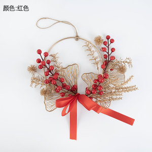 Nouvelle <span class=keywords><strong>Guirlande</strong></span> Décorative Artificielle en Rotin et <span class=keywords><strong>Houx</strong></span> Kuiri 2026 pour Mariage, Maison et Fêtes - Product Image 5