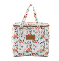 Sac isotherme pour déjeuner en aluminium de 15 L, style hawaïen, avec impression florale tropicale personnalisée pour adultes, vente en gros