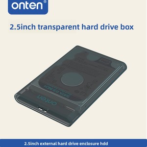 Boîtier de <span class=keywords><strong>disque</strong></span> <span class=keywords><strong>dur</strong></span> <span class=keywords><strong>externe</strong></span> transparent ABS de 2,5 pouces USB3.0 pour <span class=keywords><strong>disque</strong></span> <span class=keywords><strong>dur</strong></span> <span class=keywords><strong>externe</strong></span> de 2,5 pouces - Product Image 5