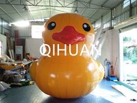 Canard gonflable de piscine jaune de canard en caoutchouc gonflable géant de Offre Spéciale à vendre