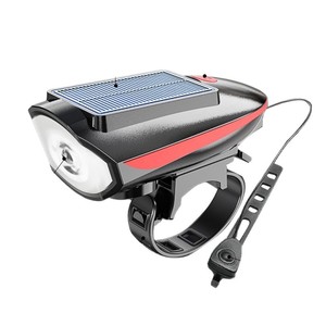 Lampe de poche solaire rechargeable USB pour vélo, phare LED haute luminosité pour la conduite de nuit, éclairage de route de montagne extérieur étanche - Product Image 5