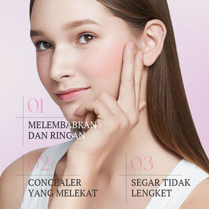 KORMESIC Bpom Certified Wholesale 15g high sun protection even skin tone light and natural Whitening Hydrating <b>Sunscreen</b> Cushion - Product Image 3