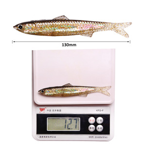 Señuelo de pesca suave XY-120 de 130 mm y 12,7 g, recubierto de aluminio, para agua media, para pesca de peces de agua dulce. - Product Image 1