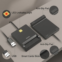 Lecteur de cartes mobile carré haute performance avec certification EMV et emballage personnalisé pour des transactions sans espèces sécurisées