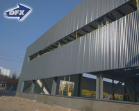 Estructura de acero ligero de diseño moderno Cobertizo de almacenamiento de metal para exteriores Edificios plegables económicos Almacén de China para Malasia