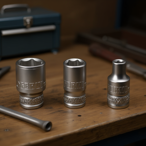 Fervi Hexagon <b>Socket</b> Wrench Normal Series 6mm 8mm 10mm Set - Product Image 3