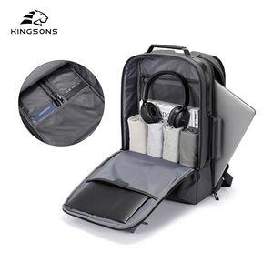 Kingsons Men's Business Backpack 20-35L Water Resistant Laptop Compartment Travel <b>Bag</b> For Business Trip - Product Image 3