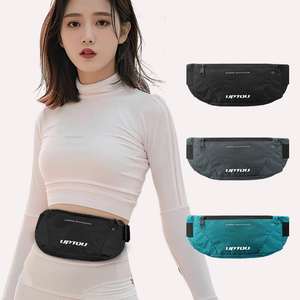 Ceinture de sport ultra-légère personnalisée, tendance, pour femmes, avec poche pour téléphone portable et petits équipements - Product Image 1