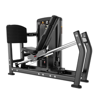 Machine de presse à jambes assise haut de gamme à charge par broches, équipement d'entraînement de force de qualité commerciale pour salle de sport professionnelle et entraînement à domicile