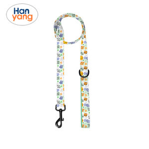 2023 yeni lüks ücretsiz örnek ön tıklayın sevimli özel desen toptan Pet köpek boyun ayarlanabilir çevre dostu köpek koşum seti - Product Image 3