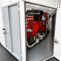 Générateur de Conteneur Silencieux de 1200 kW en Gros, Alimenté au Gaz Naturel, avec ATS et Télécommande
