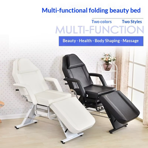 Oferta Especial Transfronteriza: Cama de Masaje Plegable Multifuncional de Tres Secciones para Salón de Belleza, Diseño Moderno, Material de PVC, para <span class=keywords><strong>Tui</strong></span> <span class=keywords><strong>Na</strong></span> - Product Image 3