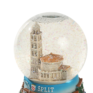 Bán buôn quả cầu tuyết Giáng sinh tùy chỉnh, làm thủ công, hình thành phố Algarve Mallorca, chất liệu nhựa resin 3D, quà lưu niệm bằng kính, có thể tùy chỉnh - Product Image 5