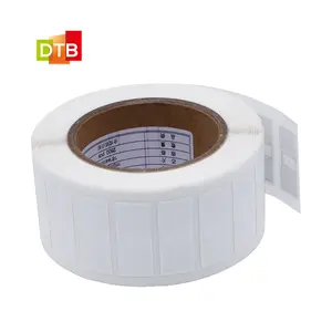 Tùy chỉnh c27u RFID Sticker Tag Kích thước 27*10 mét thụ động UHF NXP ucode chip tag khô/ướt Inlay thông minh RFID Nhãn dán nhãn