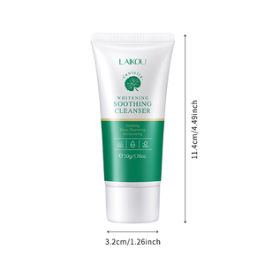 LAIKOU <span class=keywords><strong>OBM</strong></span> Private Label detergente viso idratante Niacinamide Centella olio di controllo della pelle cura del viso lavaggio detergente per le donne - Product Image 2