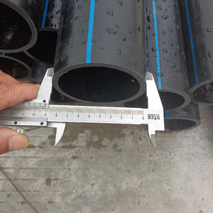 Tubo corrugado de doble pared de gran diámetro de 200 -- 1200mm hecho de tubo de drenaje corrugado de doble pared HDPE subterráneo pe - Product Image 1