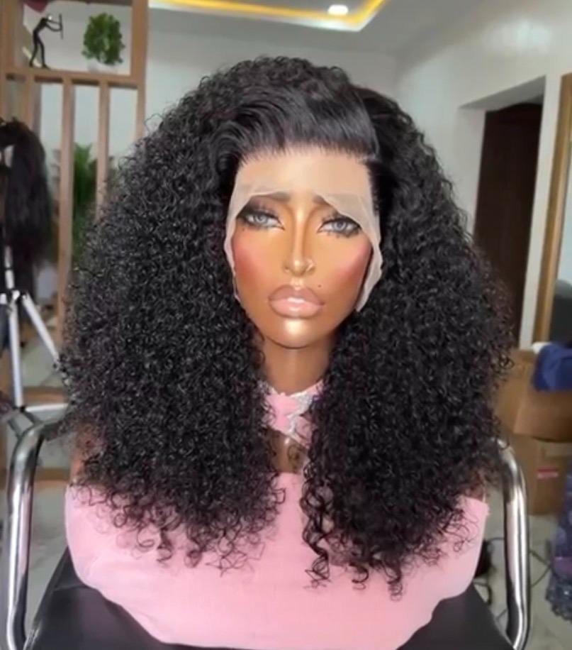 Bob Kim K Short Hair Wig 2*6 Kim K Closure Double Drawn Short Bob