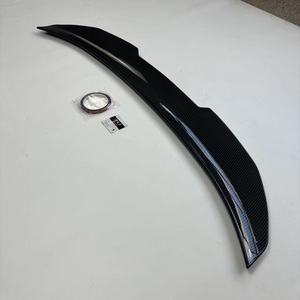 Colore del modello di carbonio per <span class=keywords><strong>BMW</strong></span> <span class=keywords><strong>F36</strong></span> quattro serie bagaglio fisso Wind Wing win plastica ABS in fibra di carbonio <span class=keywords><strong>Spoiler</strong></span> esterno - Product Image 3