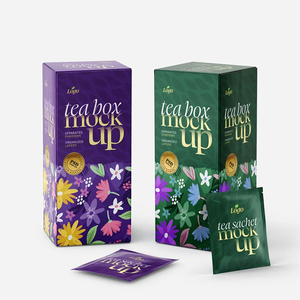 DHP fabbrica cina produttore prezzo all'ingrosso su ordinazione cartone di carta Eco Friendly cartone ondulato confezione regalo per bustina di tè - Product Image 2