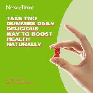 Penjualan laris cuka Apel Gummies suplemen kesehatan Vitamin B9 <span class=keywords><strong>B12</strong></span> Mineral - Product Image 4