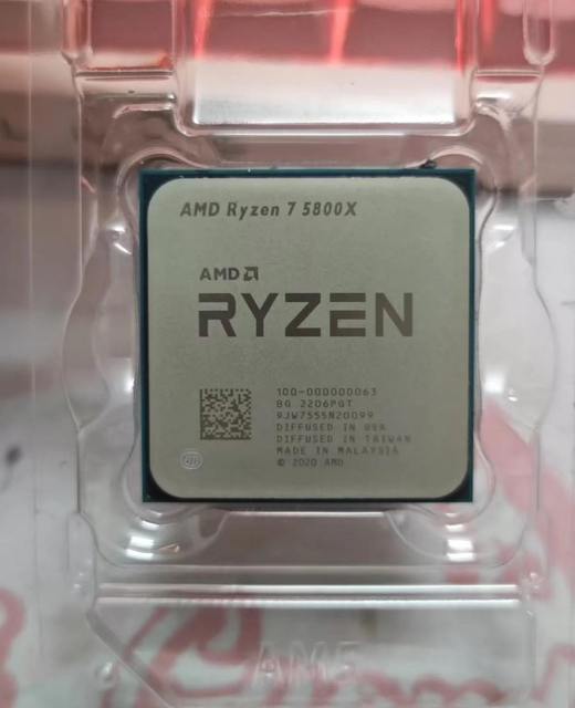 AMD R7 5800X 3.8 GHz up to 4.7GHz Eight-Core 16-Thread CPU Processor R7 32MB Socket AM4 New TRAY R7 AMD CPU