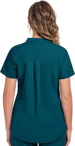 Chất Lượng Cao Tùy Chỉnh Của Phụ Nữ Y Tá Đồng Phục Trong Caribbean Màu Xanh Thiết Kế Thời Trang Cho Y Tế Điều Dưỡng Đồng Phục Trực Tiếp Từ Nhà Máy - Product Image 3