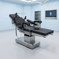 Table d'opération électrique durable en acier inoxydable 304 avec système de contrôle sécurisé 24V pour usage hospitalier et clinique