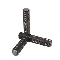 Fabricant Ningbo pour les boîtiers métalliques Rittal connecteur à trois voies té en fer pour la boîte de Distribution de porte d'armoire Rittal