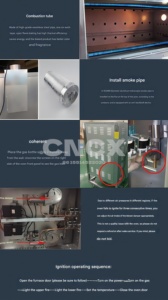 <span class=keywords><strong>Four</strong></span> à convection pour boulangerie, <span class=keywords><strong>four</strong></span> électrique à air forcé commercial à 6 plateaux, cuisson rapide et uniforme, sans zones froides - Product Image 3