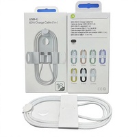 Câble USB-C vers USB-C tressé en nylon de 1 m (3,3 pi) 60 W avec conducteur en cuivre pur, charge rapide 3A pour iPhone et téléphone portable