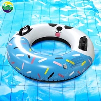 LC usine chaude panda beignet anneau de bain de natation de pvc gonflable tube