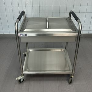 รถเข็นเครื่องปรุงอาหารสแตนเลสสำหรับร้านอาหารหรืองานแต่งงาน - Product Image 6