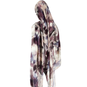 Venta caliente Impreso Kuffiyeh Hijab Transpirable Liso Ligero Tejido Modal Bufanda Suave Palestina Keffiyeh para Musulmanes - Product Image 3