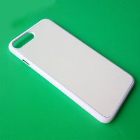 Casing ponsel TPU sublimasi 2D kosong sampul pelindung belakang karet cetak