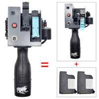 Machine de codage par pulvérisation portable Imprimante à jet d'encre 50mm Flex Egg Encre à séchage rapide alimentée par batterie pour machine de codage