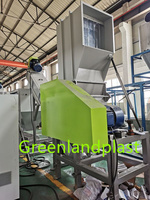 Ligne de lavage Greenlandplast MSW, machine de lavage et de broyage de film PE/PP, machine de lavage de déchets plastiques en film