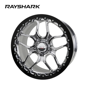Jantes RS Custom Forgées Beadlock Drag 17 18 Pouces pour Muscle Car 5x120 5x120.65 pour Chevrolet Corvette C6 C7 Camaro - Product Image 3