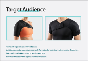 Penjualan Langsung Pabrik Penyangga Bahu Rotator Cuff Kain Komposit Ukuran Besar yang Dapat Disesuaikan, Bernapas, Ramah Lingkungan, Pereda Nyeri - Product Image 4