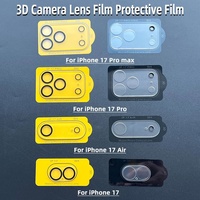 Protection d'écran en verre trempé 9H HD 3D de haute qualité anti-rayures pour objectif d'appareil photo de téléphone portable 17