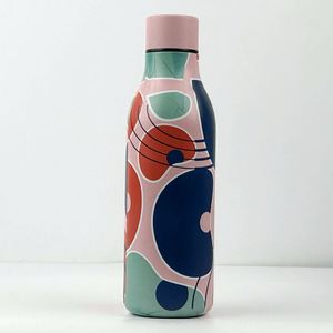 20oz Car Water Cup Wide Mouth Flask Straight Water Bottle Insulated <b>Double</b> <b>Wall</b> Stainless Printable LOGO 600ml - Product Image 5
