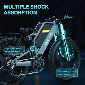 Coswheel T26 Nieuwe Licht Opvouwbare Elektrische Fiets 48V 15ah 25ah 750W 1000W 1500W Elektrische Fiets 26 Inch E-Bike - Product Image 6