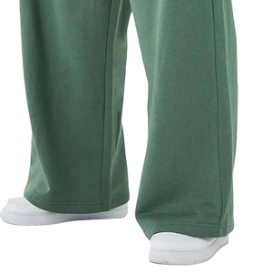 Pantalon de survêtement surdimensionné personnalisé avec logo, de haute qualité, coupe large et ample, pour homme, grandes tailles, en tissu épais, basique et uni - Product Image 2